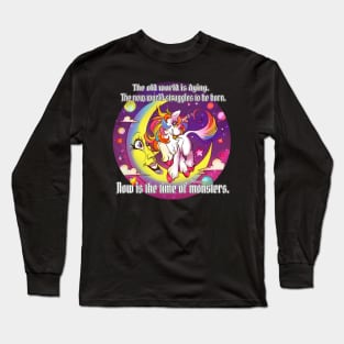 Welcome the new world Long Sleeve T-Shirt